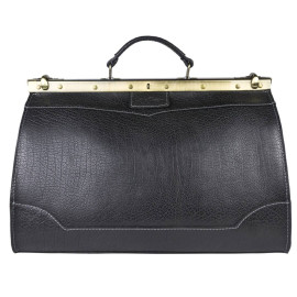 Кожаный саквояж Montorio black (арт. 4029-81)