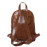 Женский кожаный рюкзак Anzolla cognac